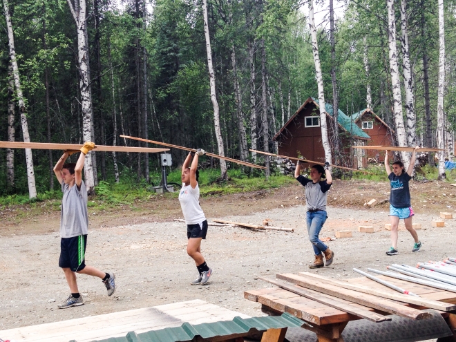 Camping, Alaska, Talkeetna, Youth Corps