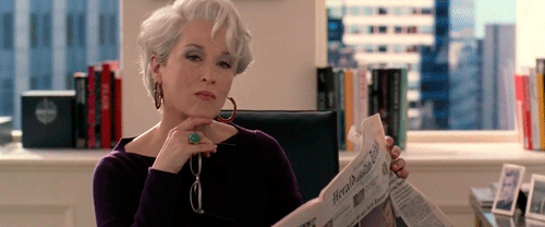 Interning at a Fashion Magazine Told Through The Devil Wears Prada&nbsp;Gifs